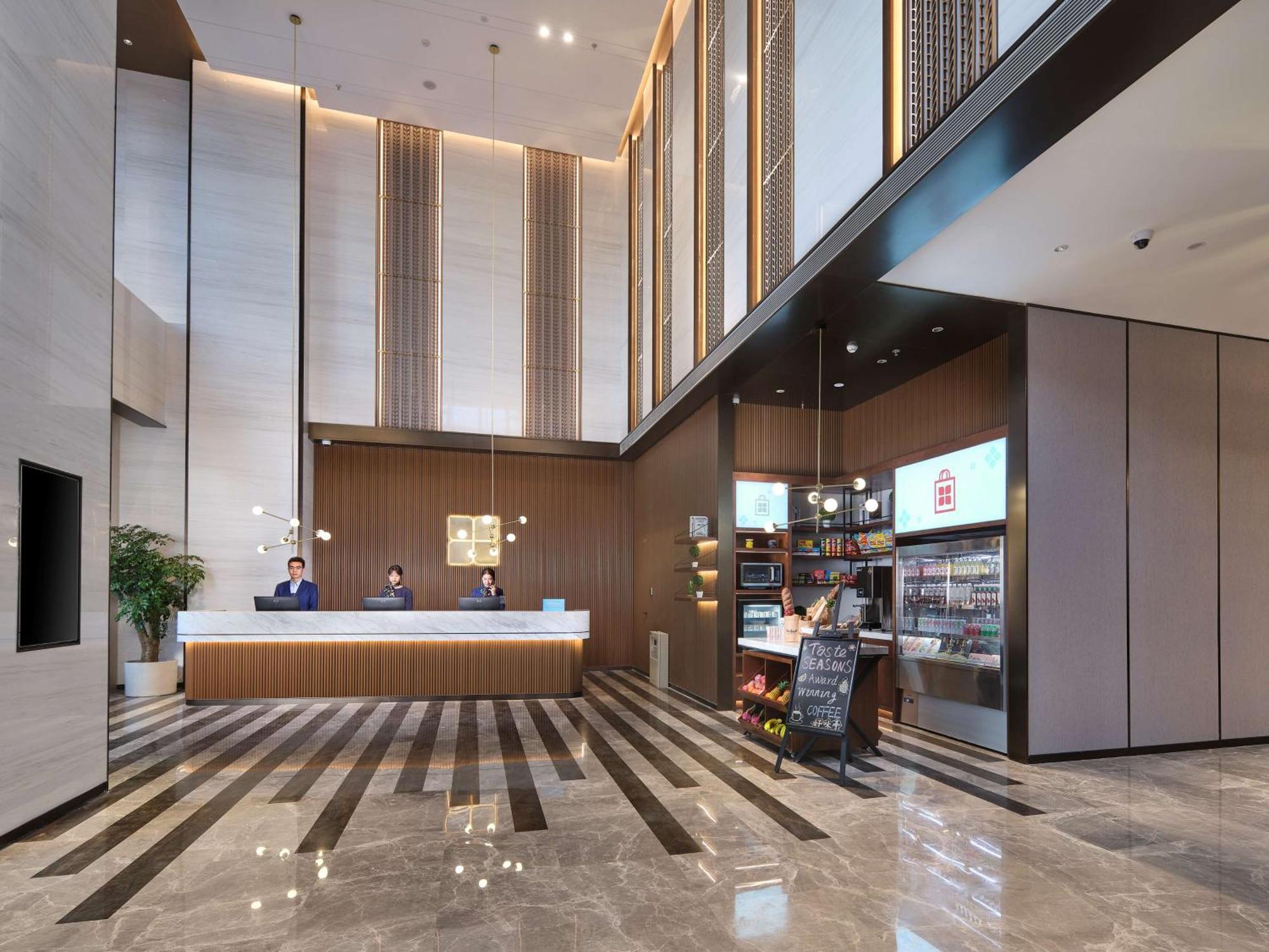 Hilton Garden Inn Hangzhou Xixi Zijingang Exteriör bild